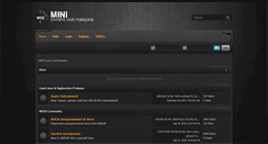 Desktop Screenshot of miniclubmalaysia.com